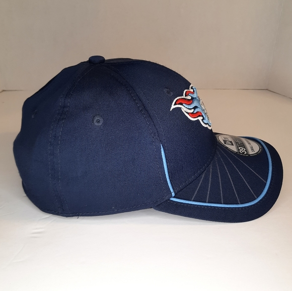 Tennessee Titans Tactel Flex Fit Hat NAVY NWT - Picture 4 of 5